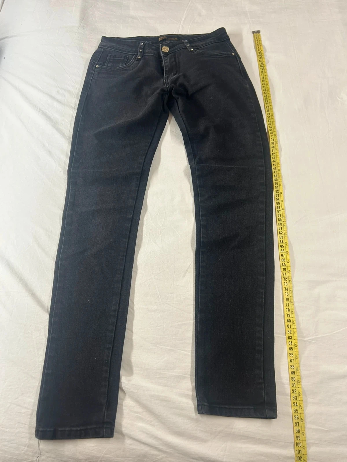 Jean noir taille haute miss rj vintage